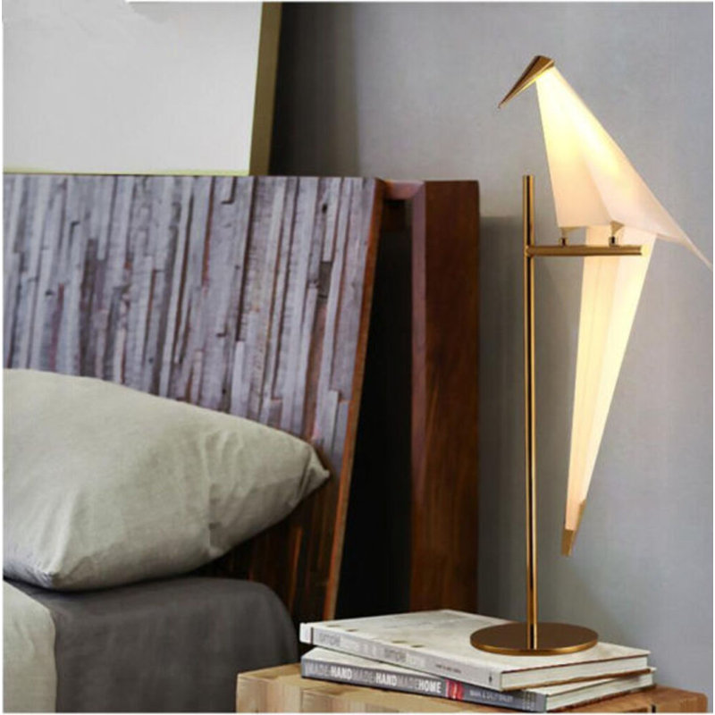 Lampe fantaisie en métal