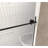 Frameless Shower Door, 1/4 "(6 Mm) Clear Tempered Glass, Explosion Proof Film, Stainless Steel Handle-115606708-115606706