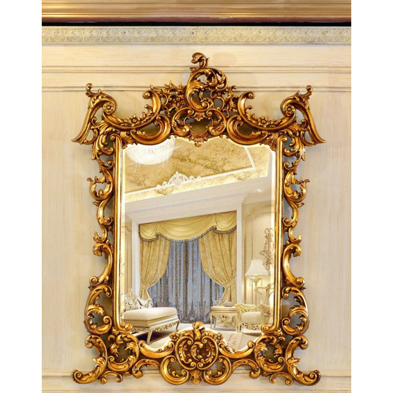 Miroir pleine grandeur Rosia, Or