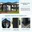 Pavillon de jardin en aluminium-91711947