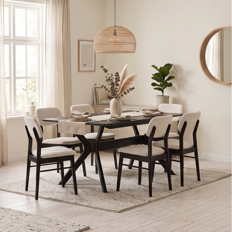 Solid Wood Dining Set