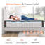Sweetnight 14" Medium Hybrid Mattress-70594039