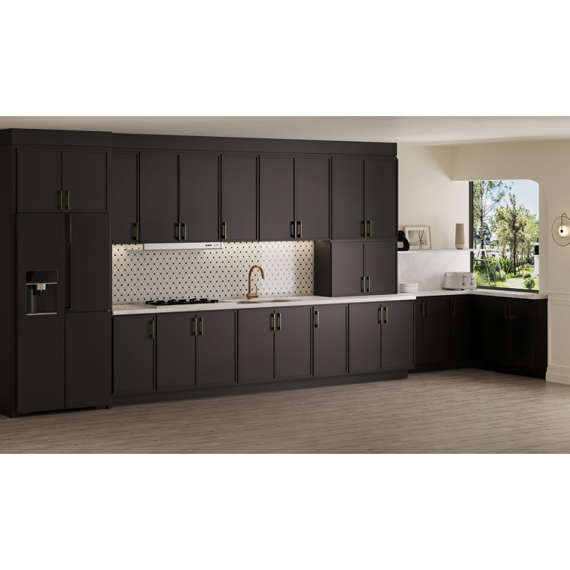 Ensemble de meuble-lavabo Koville DKD36, Slim Shaker Black