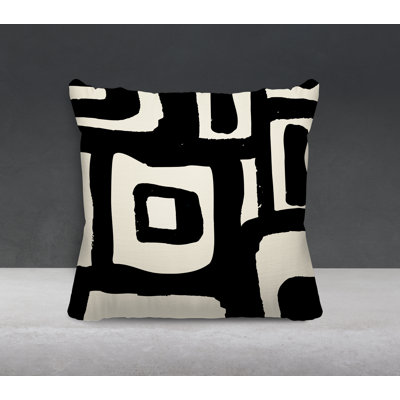 Banksy Spun Polyester Indoor/Outdoor Throw Pillow