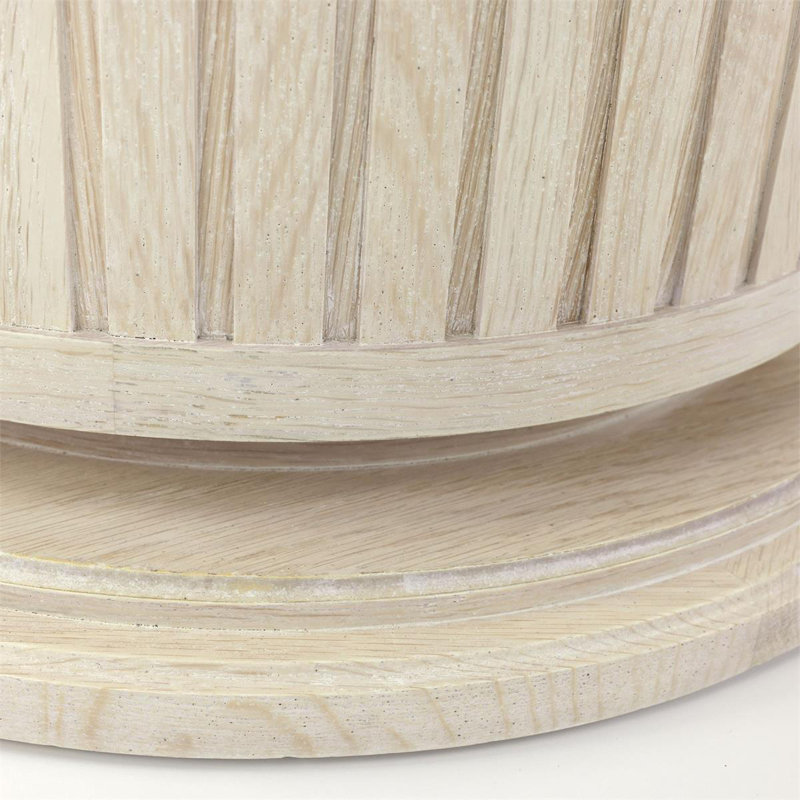 Dorian Dining Table, Wood Top