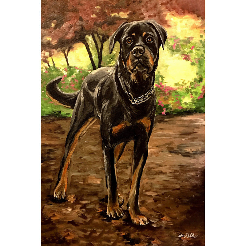 Lee Keller - Wrapped Canvas Painting, 30cm H x 20cm W