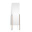 TDH Flat Solid Wood Beveled Mirror-24320435