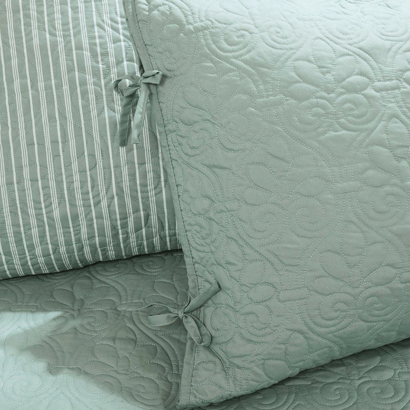6 Lit de jour réversible pour lit simple - comprenant une housse, des taies décoratives et un coussin décoratif 6 pièces pour matelas, avec