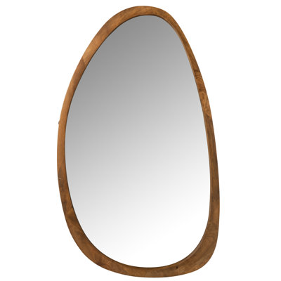 Merlyn Wood Flat Wall Mirror