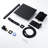 10" Rainfall Shower Head And Balanced Faucet Bathroom System - Matte Black, Wall Mounted In Black With 10Inch Valve-121245087