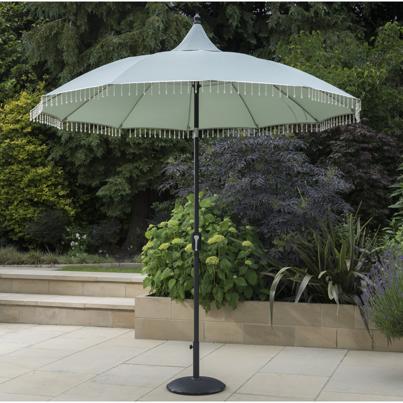 Collette 250cm Market Parasol, Green