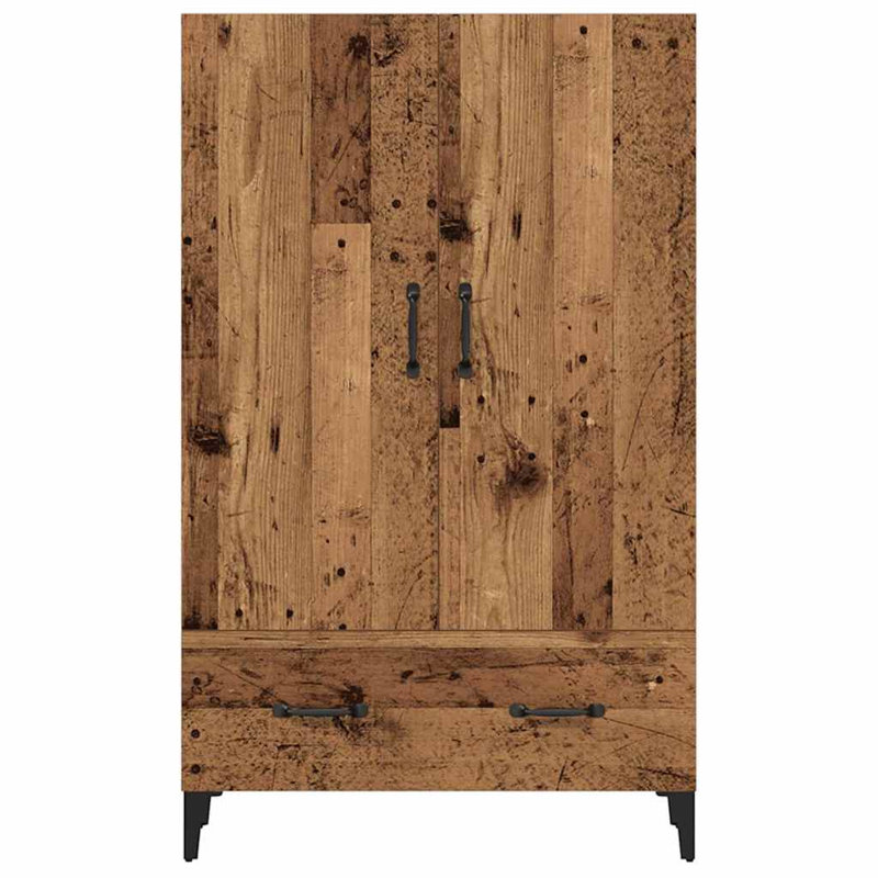 Jeromie Highboard 70x31x115 cm Engineered Wood, Old Wood