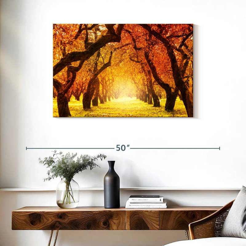 Alvord Autumn Forest Trail, H 24 po x l 36 po