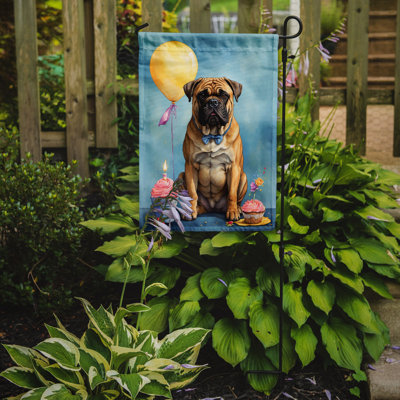Drapeau de jardin «Happy Birthday»