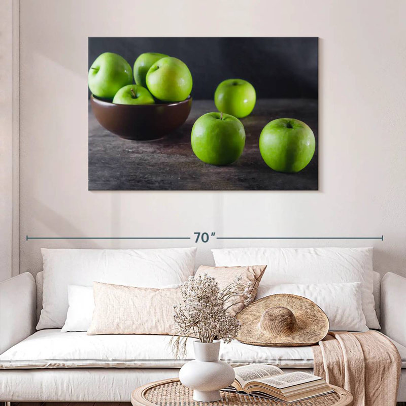 Apples, 30" H x 45" W