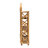 Davy 3 Piece Cane Tiered Shelf