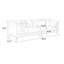 Canapé modulaire 100% polyester kaki café-1807387193-1807387192