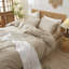 Ensemble de housse de couette 100% coton lavé Doneus-113301290-113301287