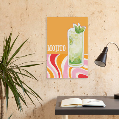Mojito - art cocktail cocktail 60 s 70 s