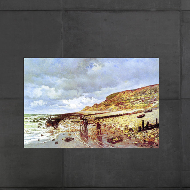 Claude Monet - Wrapped Canvas Painting, 60cm H x 90cm W x 1.8cm D