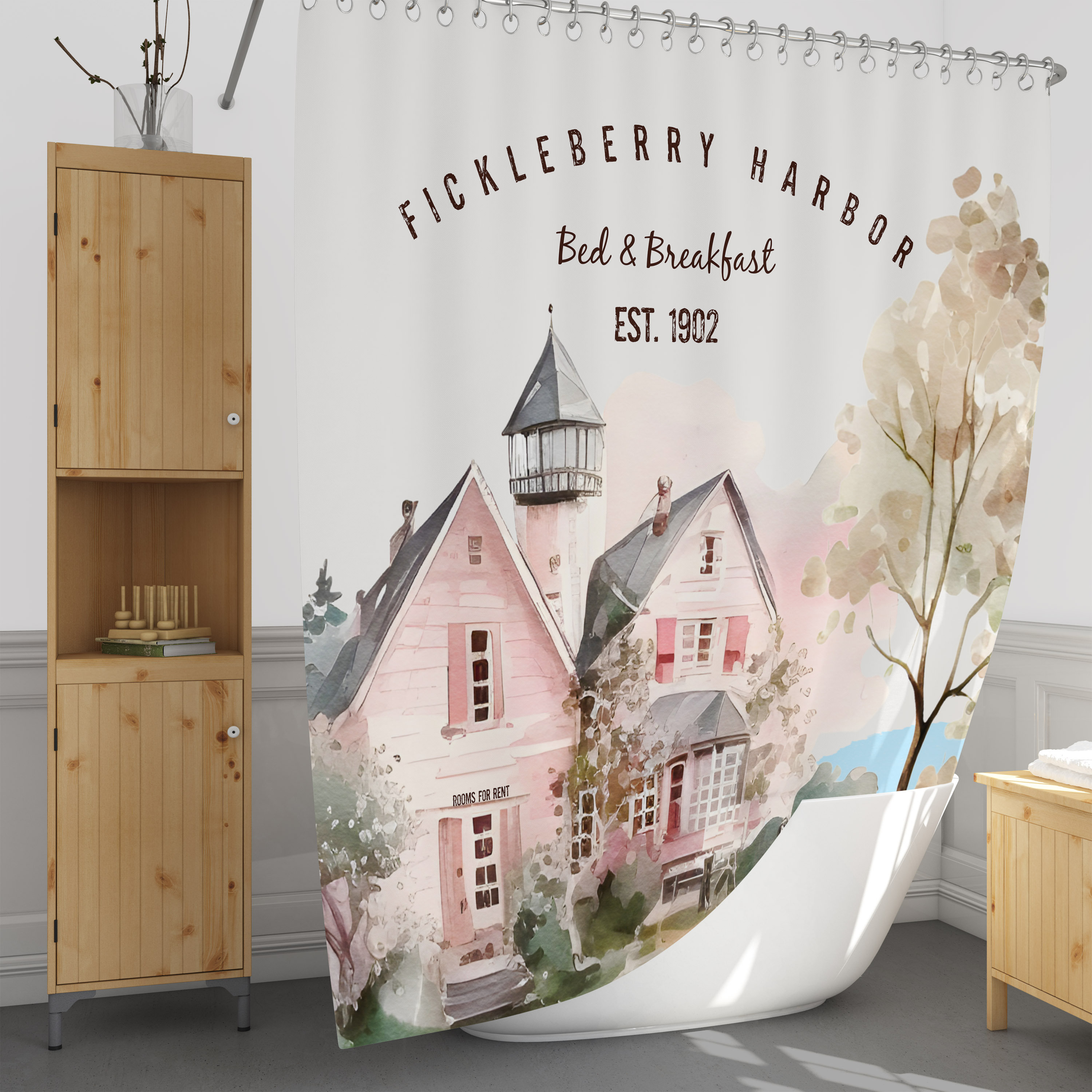 Quiet Cottage Shower Curtain NCU0DV1900