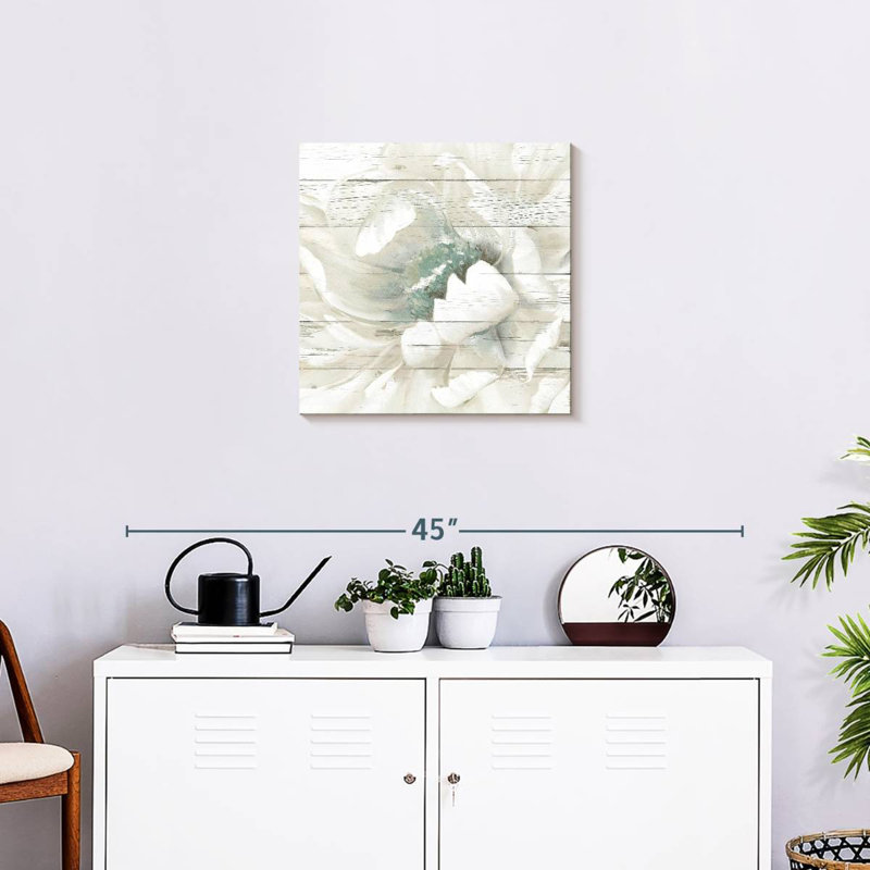 Weathered White II, 20" H x 20" W