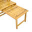 Dimmitt Reclining Bamboo Sun Lounger-601630727
