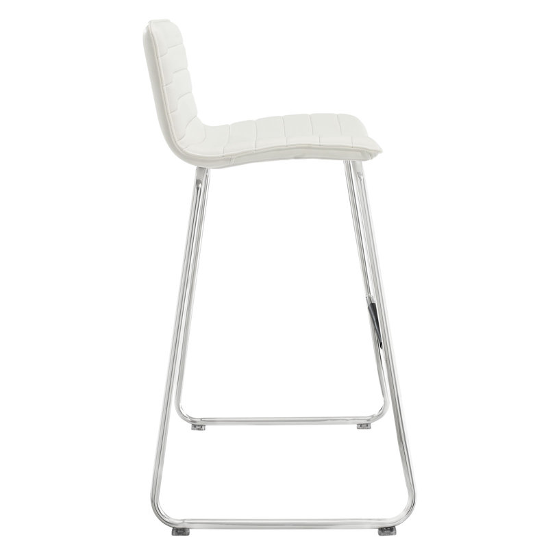 Paulis 30.5" Bar Stool, White