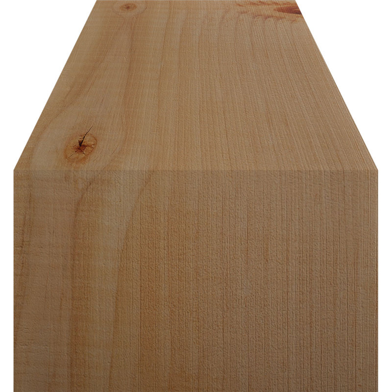 Attelle impériale du genou, Sapin de Douglas, Lisse, H 8 po x l 5,5 po x P 8 po