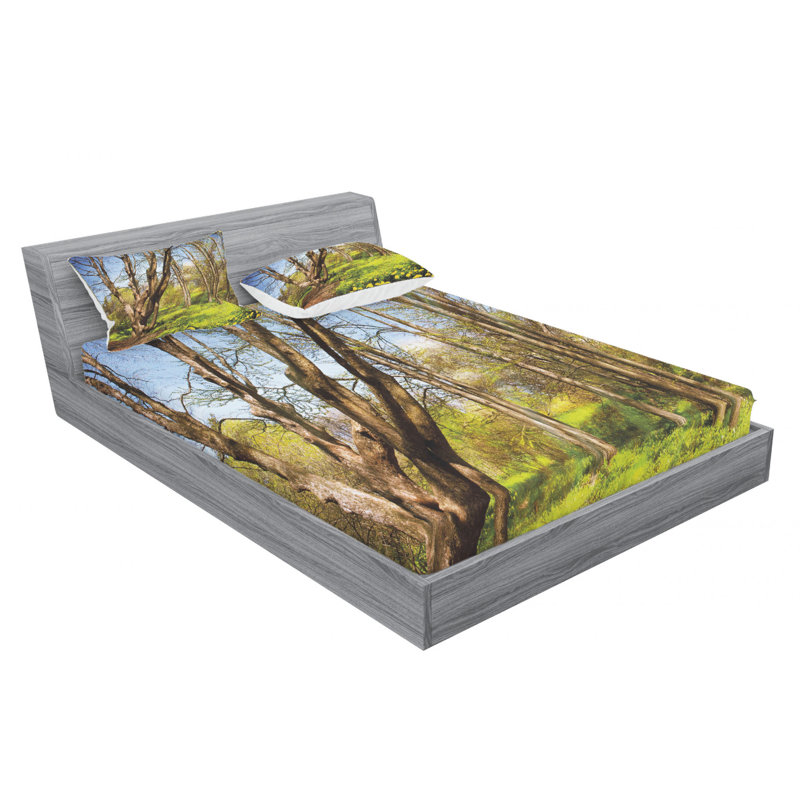 Ensemble de draps Spring Forest, Double