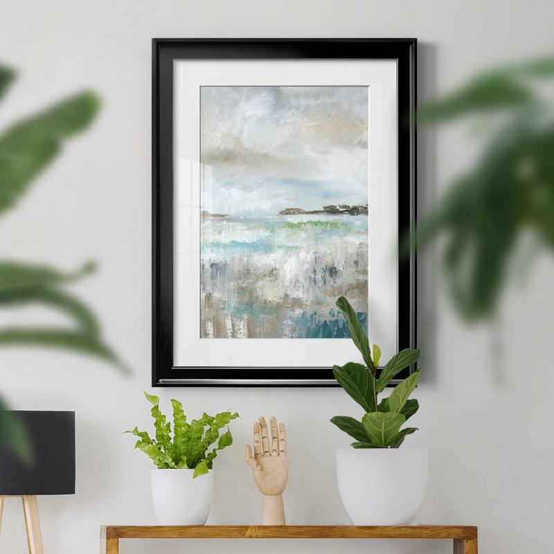 Nan par J Paul - peinture sur toile encadrée, H 18,5 po x l 24,5 po x P 1,5 po, Cadre noir, Oui
