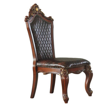 Emperador King Louis Back Arm Chair in Black