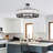Eleftherakos 8 - Light Dimmable Geometric Chandelier