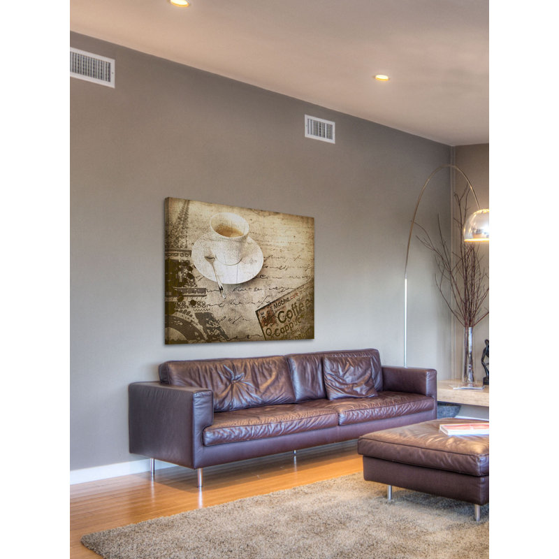 « coffee drink » par irena orlov, reproduction d’art sur toile tendue, 40 po x 60 po