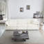 Canapé de causeuse moderne en tissu pour le salon, canapé rembourré de grande taille avec 4 coussins-113921418-113921421-113921422