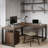 Modern and simple Corner L-shaped solid wood Writing Desk-1885894616-1885894614