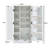 47" Freestanding Kitchen Pantry Cabinet