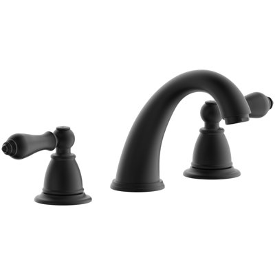 Robinet de salle de bain à deux poignées Derengge