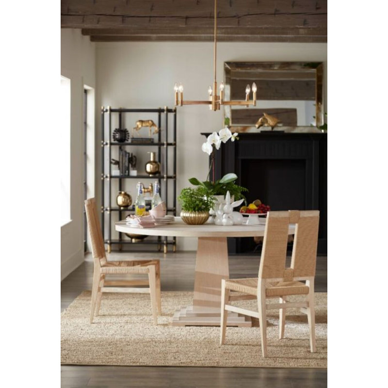 Breanna Round Solid Oak Dining Table