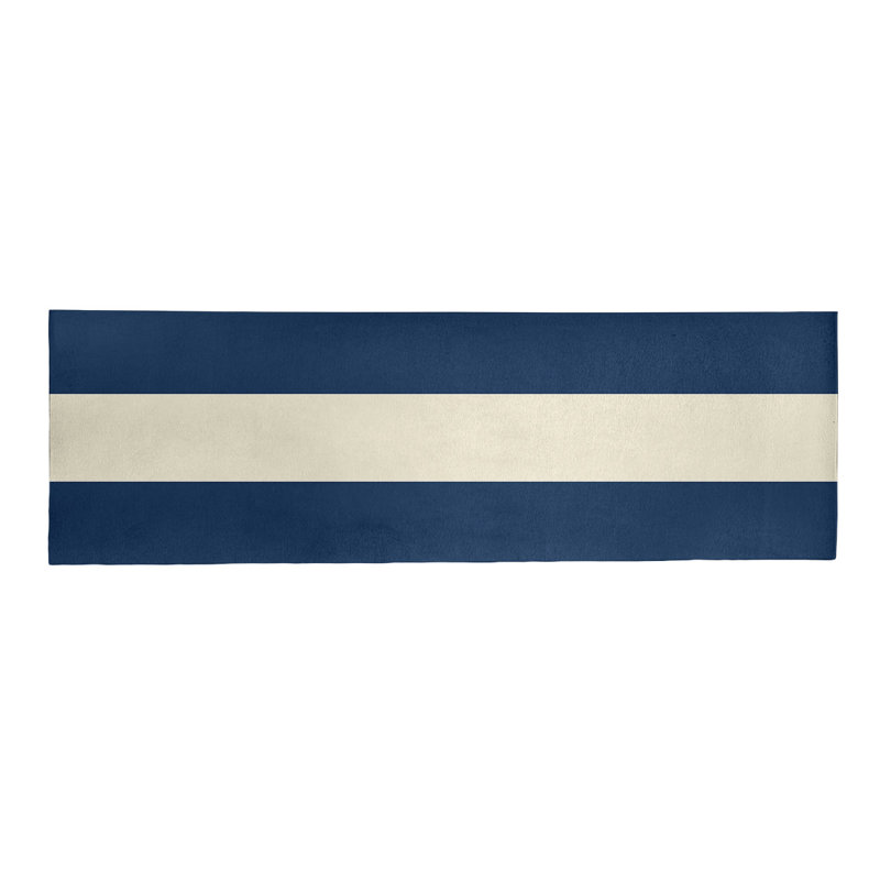 Chenille Striped Indoor Rug, Runner 2'6" x 8'