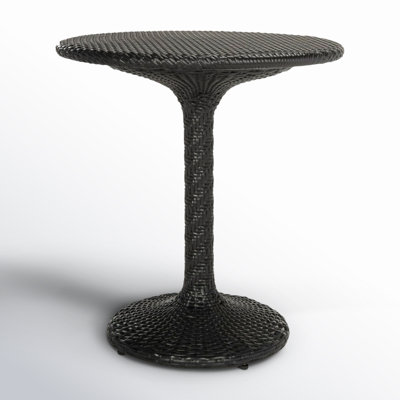 Premont Round Metal Outdoor Bistro Table , 25.5'' in. W 25.5'' in. D