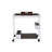 Lisses Chrome Finish Serving Cart
