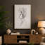 Woman Becoming Branch Minimalist - Wrapped Canvas-1886556989-1886556990
