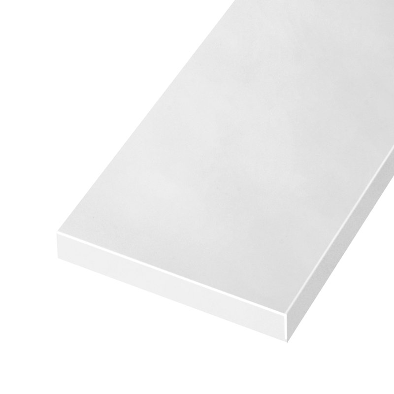 Replacement 21.25" Sidesplash In White Engineered Marble