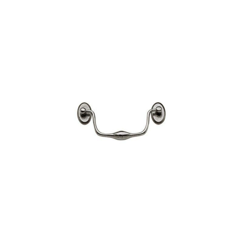 Drop Drop Handle, White Bronze Medium