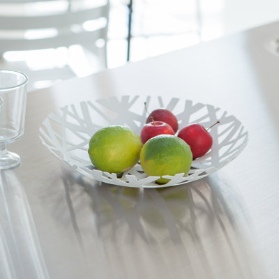 Yamazaki Home Fruit Bowl, Steel, No Assembly Req.