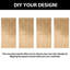 Homacer Fishbone Design 26in x 80in Unfinished & Unassembled Pine Wood Barn Door (Interior Use Only)-129623300