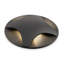 Graphite Integrated LED Metal Well Light
