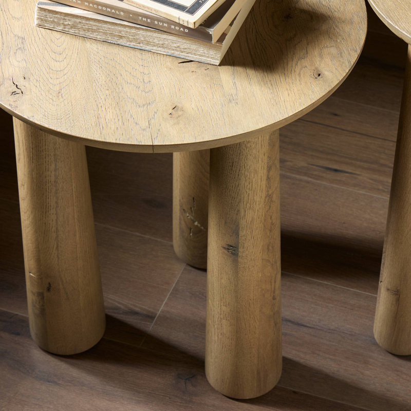 Cooper End Table, Drifted Oak