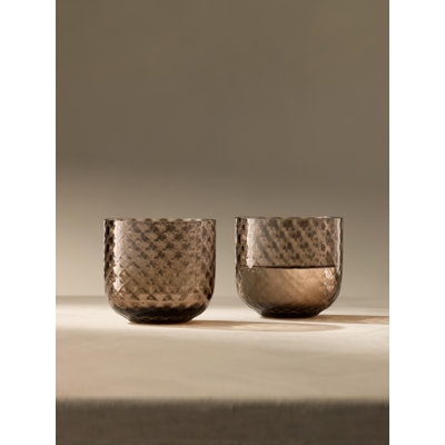 Dapple 10oz. Handmade Drinking Glass Set